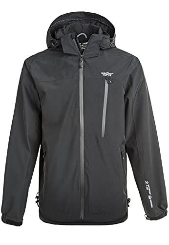 WEATHER REPORT Męska kurtka funkcyjna Delton W-PRO15000 z powłoką przyjazną dla środowiska (PFC), 1001 Black, 4XL