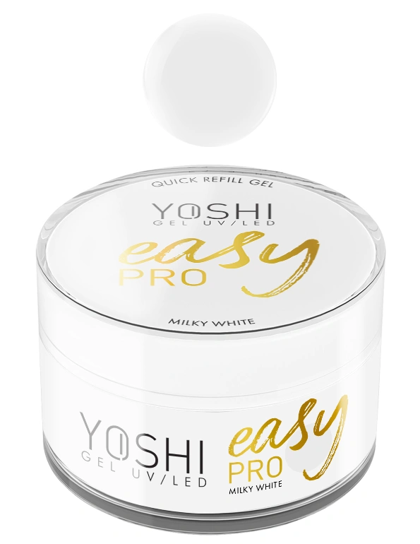 Yoshi - Żel UV/LED Easy Pro Milky White 50ml