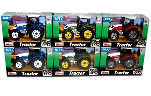 Teama Traktor Traktor model wskali 1:32