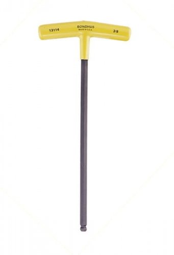 Klucz imbusowy calowy 3/16 BONDHUS - uchwyt T, z kulką