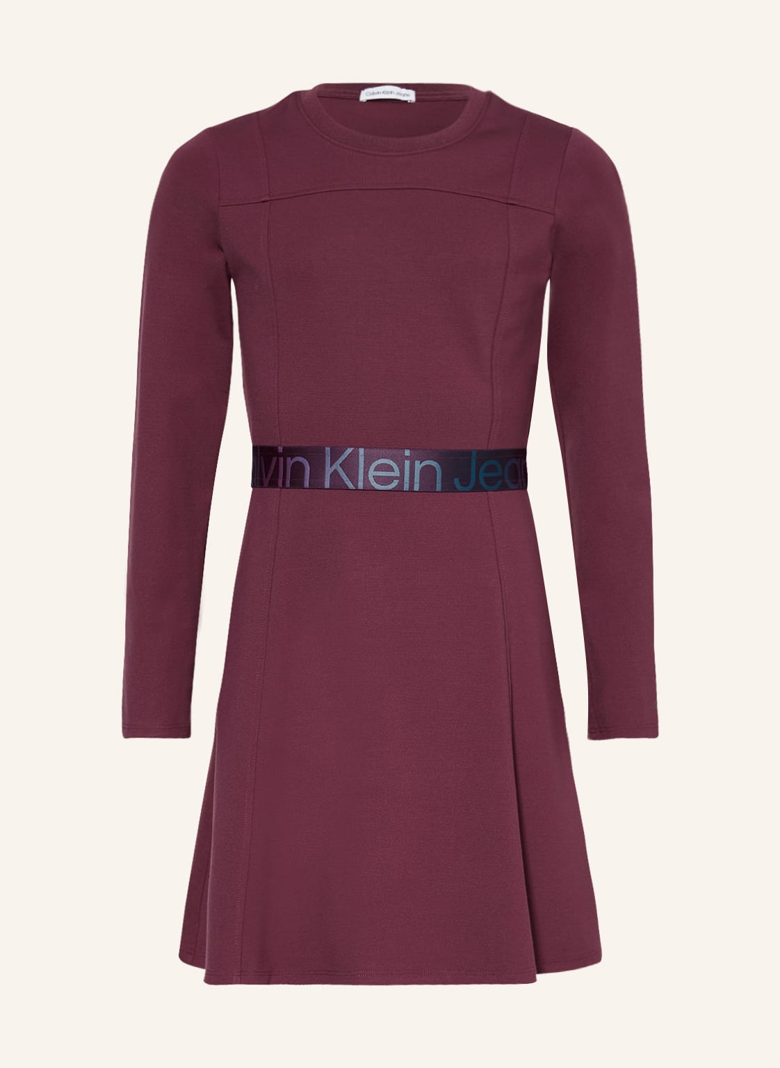 Calvin Klein Sukienka Z Dżerseju violett