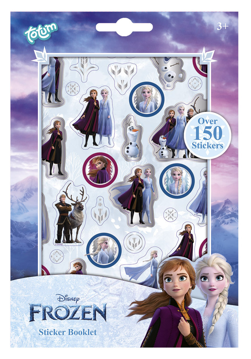 Totum, Zestaw naklejek frozen, 150 nakl.