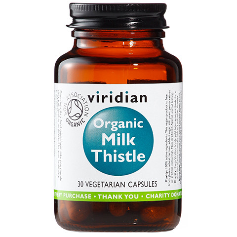Viridian Organic Milk Thistle 400 mg - 30 kapsułek VIR958
