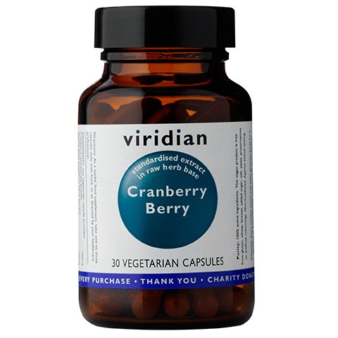 VIRIDIAN Viridian Żurawina ekstrakt x 30 kaps
