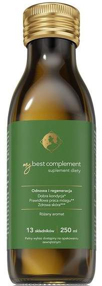 KONCENTRAT WSPOMAGAJĄCY ODNOWĘ I REGENERACJĘ (MY BEST COMPLEMENT) 250 ml - MYBESTPHARM 5904013745024