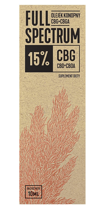 Full Spectrum Olejek Konopny CBG+CBGa 15% 10 ml