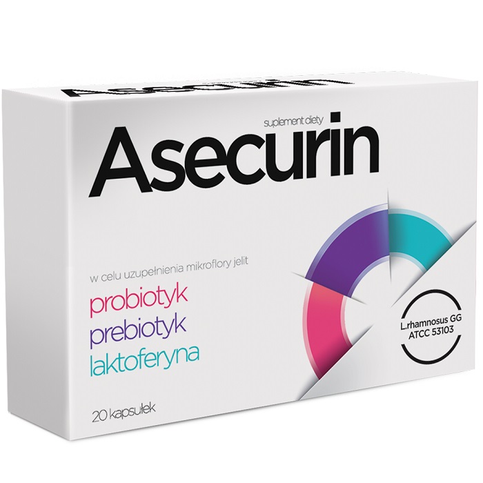 Asecurin 20 Kapsułek