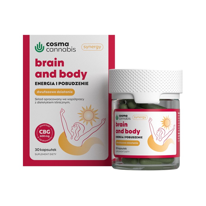 Cosma Cannabis Brain and Body 30 Kapsułek