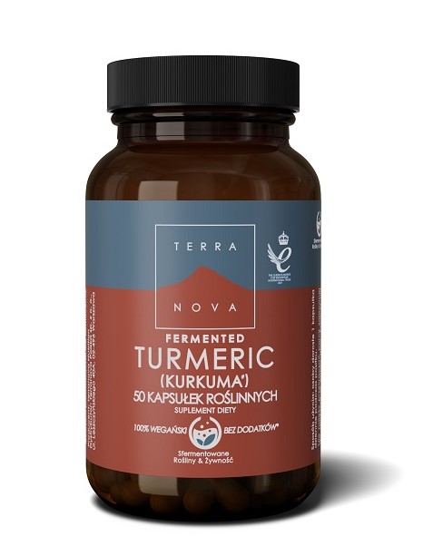 TERRANOVA Fermented Turmeric kapsułki - 50 kaps.