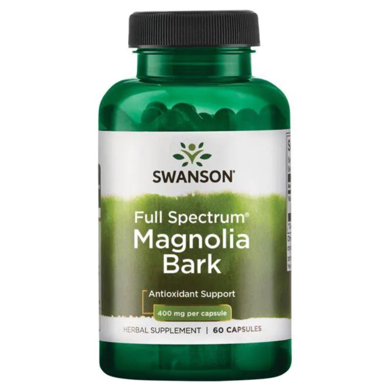 SWANSON Magnolia Bark 400mg 60caps