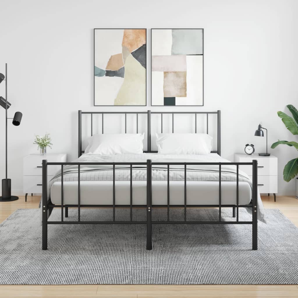 vidaXL Szafki nocne, 2 szt., białe, wysoki połysk, 40x35x47,5 cm