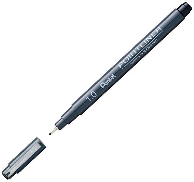CIENKOPIS POINTLINER 1 MM S20P-10A CZARNY PENTEL