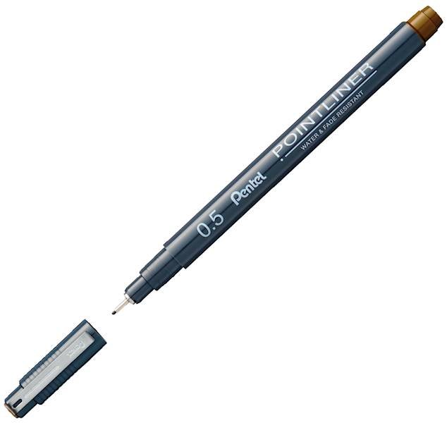 CIENKOPIS POINTLINER 0,5 MM S20P-5SG MIEDZIANY PENTEL