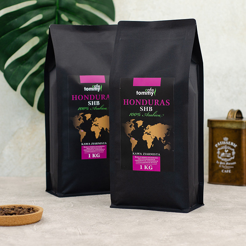 Tommy Cafe kawa świeżo palona Honduras 2kg extra cena