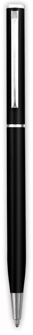 Penmate Długopis metalowy SLIM matowy czarny