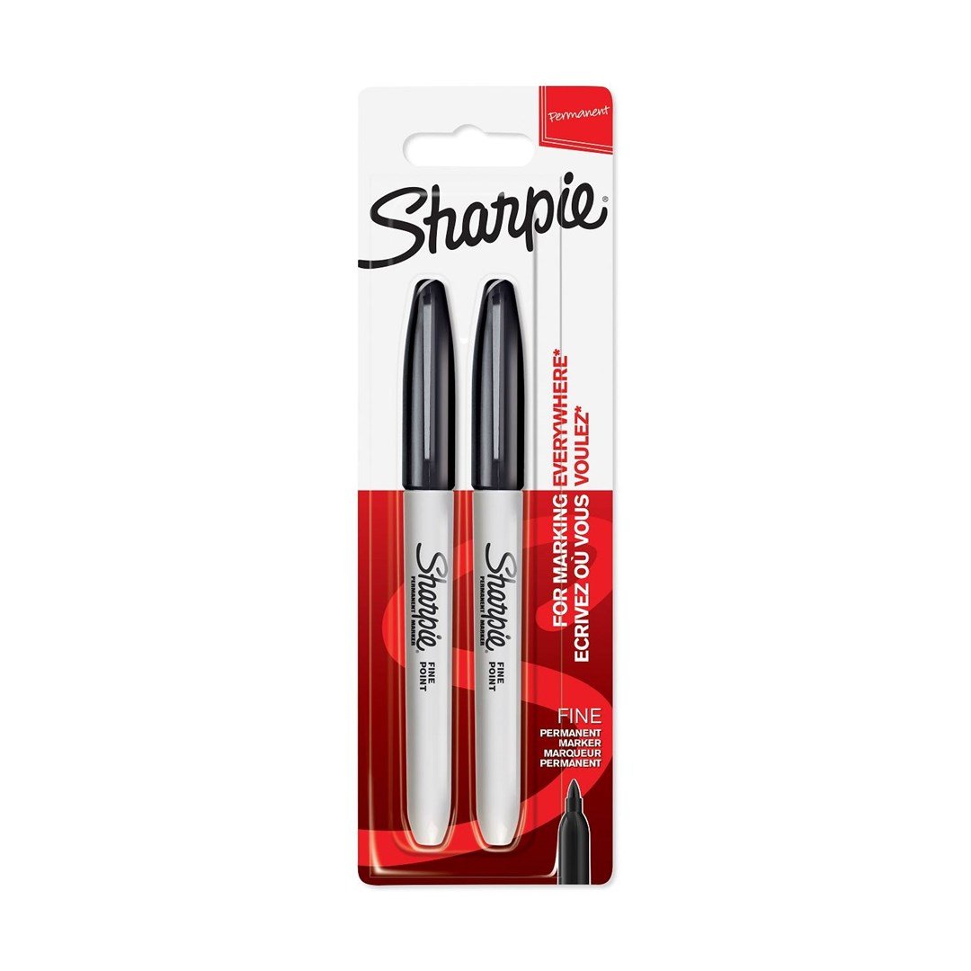 Sharpie Permanent Marker, delikatna koronka, czarna, 2 sztuka 1985860