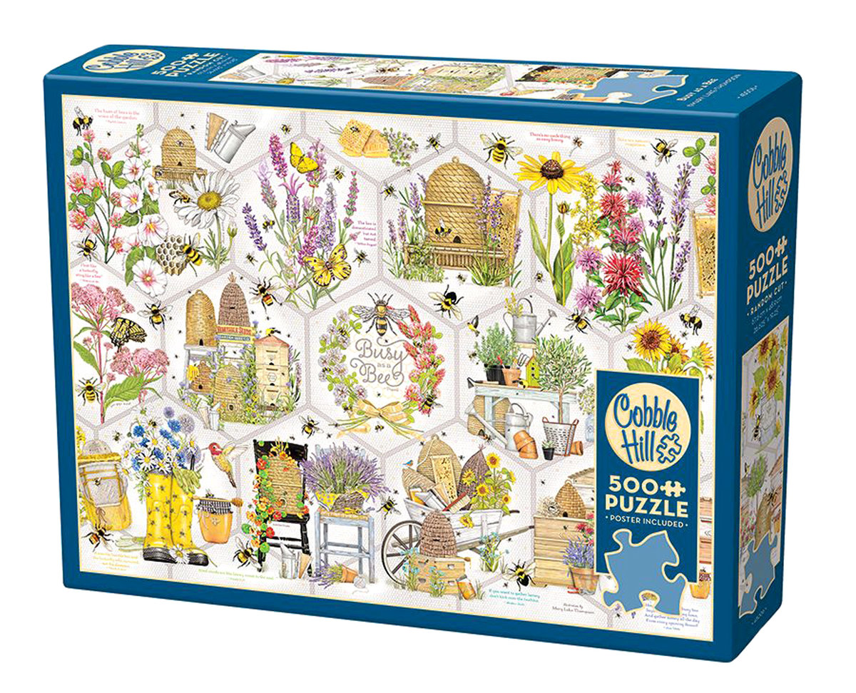 Cobble Hill, Puzzle, Pracowity jak pszczoła, 500 el.