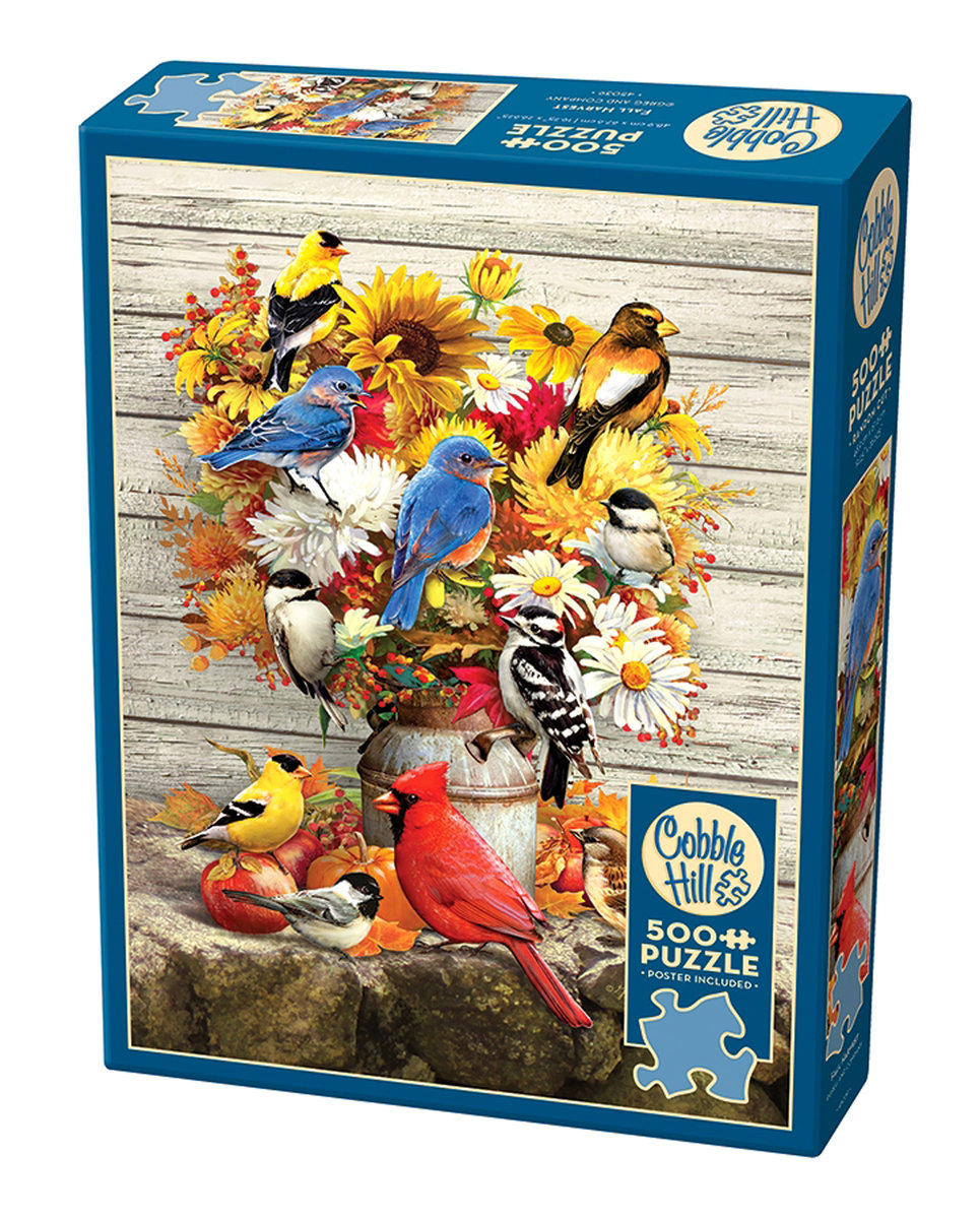 Puzzle 500 Jesienny bukiet Cobble Hill