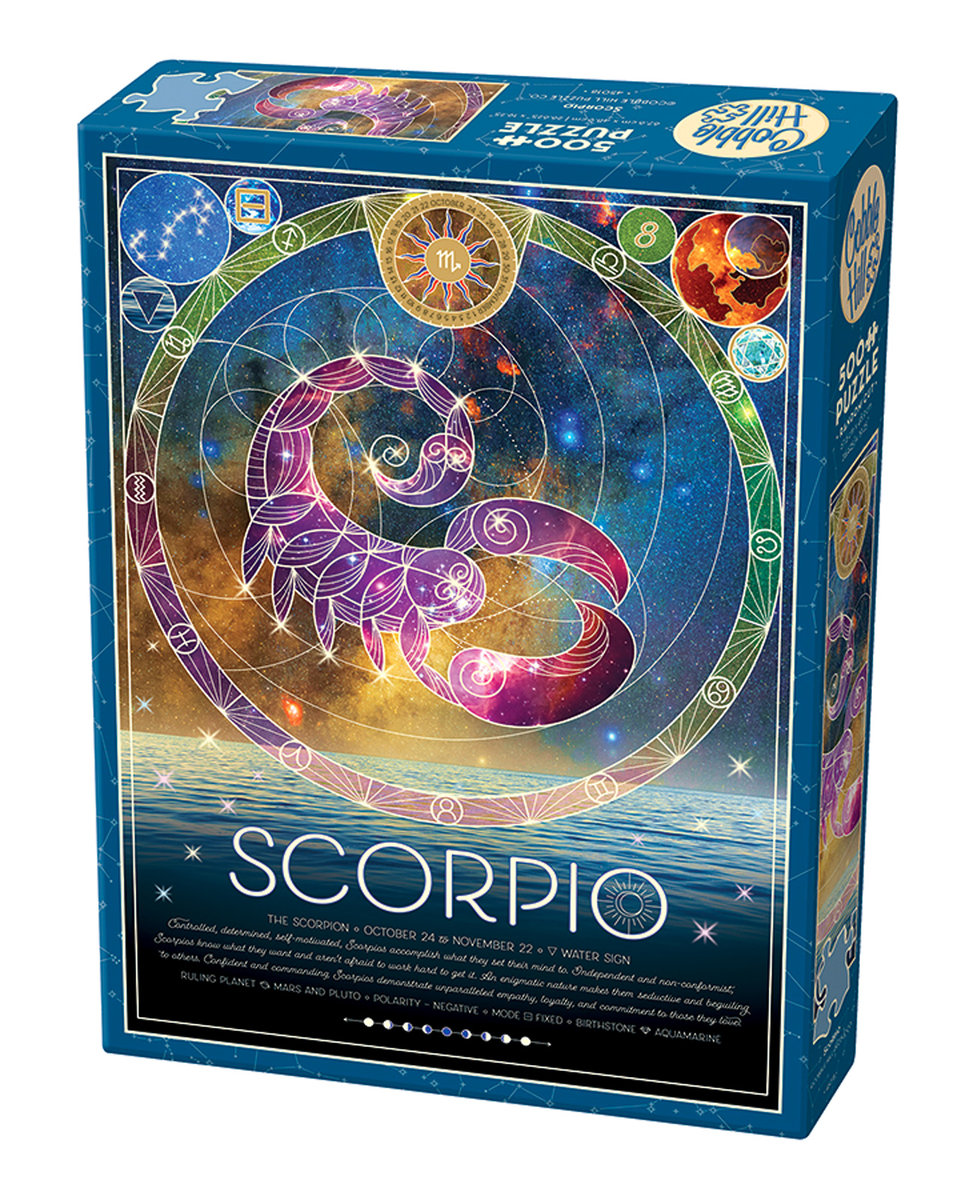 puzzle 500 znaki zodiaku: skorpion