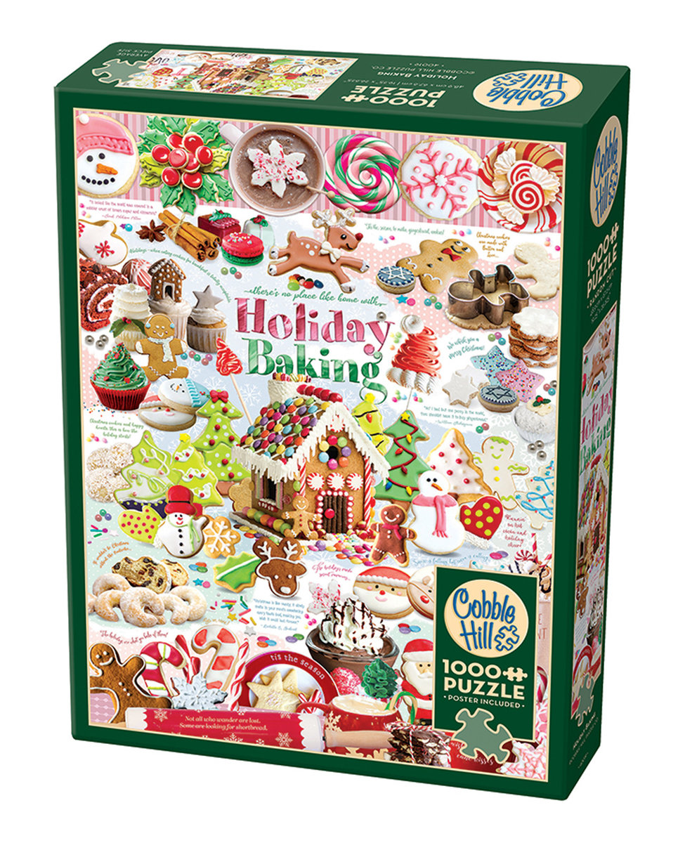 Cobble Hill, Puzzle, Świąteczne pieczenie, 1000 el.