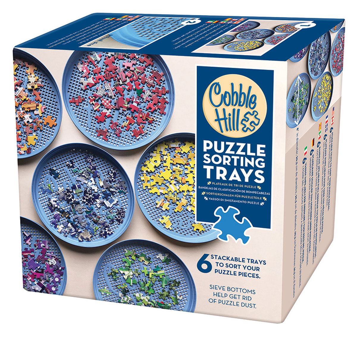 Puzzle Tacki do sortowania puzzli (sorter) 6szt. Cobble Hill