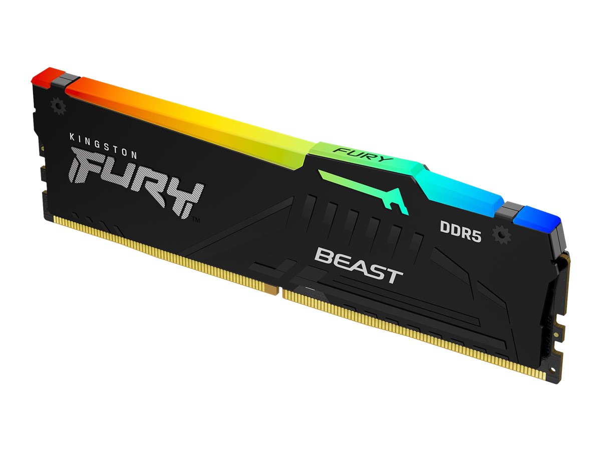 KINGSTON 16GB 6000MT/s DDR5 CL36 DIMM FURY Beast RGB