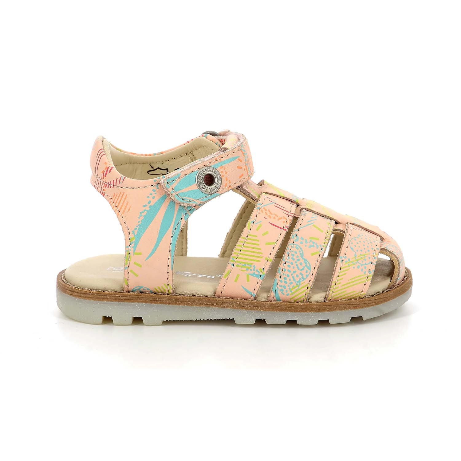 Sandały dziecięce Kickers NONOSTI ROSE SUNSHINE