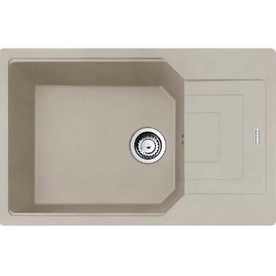 Franke Urban UBG 611-78 XL GSC Zlewozmywak granitowy jednokomorowy 78x50 cm orzechowy 114.0687.276