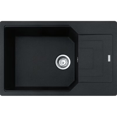 Franke Urban UBG 611-78 XL GSC Zlewozmywak granitowy jednokomorowy 78x50 cm onyx 114.0687.278