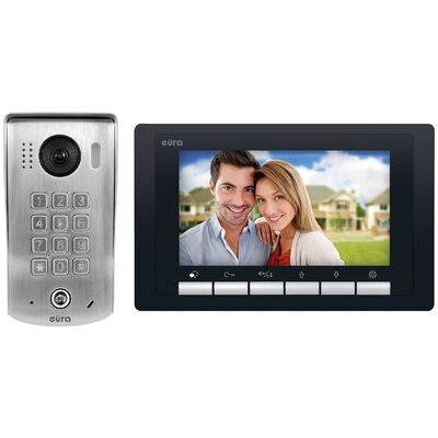 Zestaw wideodomofonowy EURA VDP-60A5B N Czarny
