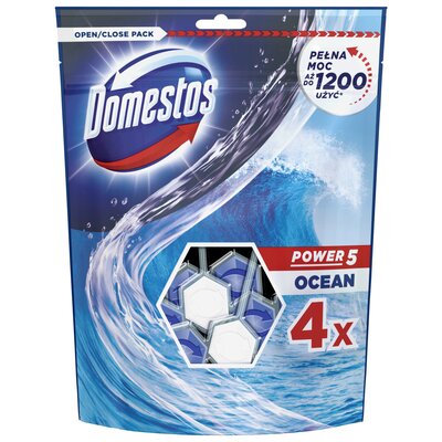 Domestos Kostka WC Power 5 Ocean 4x55 g