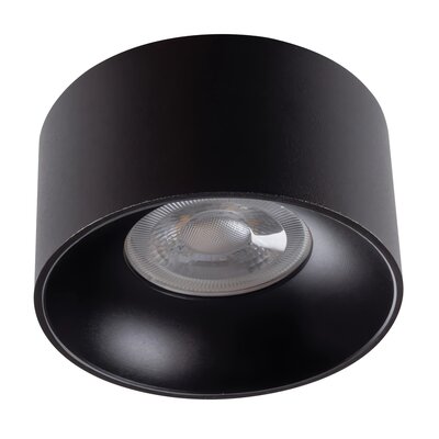 Kanlux Oprawa sufitowa punktowa natynkowa czarna MINI RITI GU10 BB 27578 27578