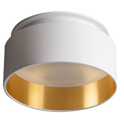 Kanlux 29231 - Oprawa wpuszczana GOVIK 10W biała/złota