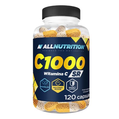 Zdjęcia - Witaminy i składniki mineralne AllNutrition C1000 SR, 120 kapsułek 