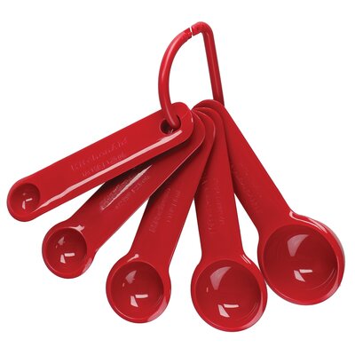 Kitchenaid Miarki Kuchenne Spoons 5 Szt. Empire Red