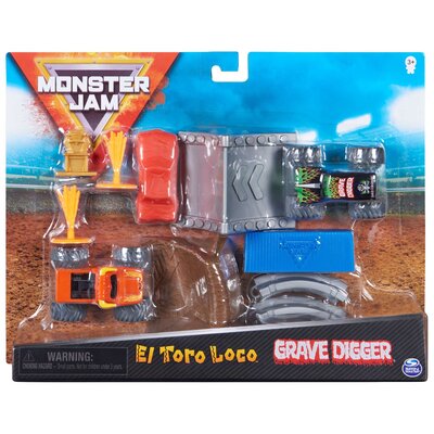 Spin Master Monster Jam 1:70: Wyczynowy zestaw