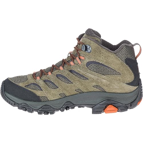 Merrell Męskie buty trekkingowe Moab 3 Mid GTX, oliwkowa zieleń, 51 EU, oliwkowo-zielony, 51 EU