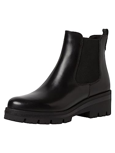 Tamaris Damskie botki 1-1-25474-41, czarny, 41 EU