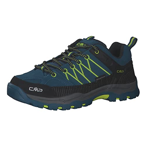 CMP Kids Rigel Low Trekkingowe buty Wp męskie buty trekkingowe i turystyczne, Deep Lake Acido, 29 EU