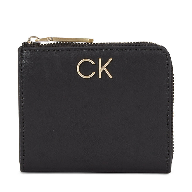 Portfel damski Calvin Klein Re-Lock Za Wallet Sm K60K611097 Ck Black BAX