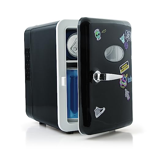 Canal Toys - Mini Lodówka Gamer Ładowarka USB, pojemność 4L - Czarny - INF 038