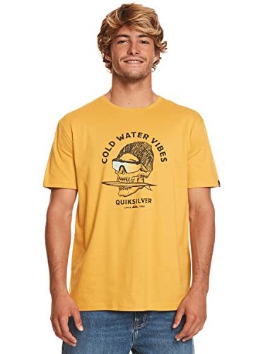Quiksilver Koszulka męska Basic Yellow XXL