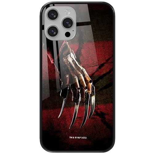 ERT GROUP etui na telefon Apple Iphone 13, case oryginalny i oficjalnie licencjonowany przez Horror, wzór Nightmare of Elm Street 002, wykonany z hartowanego szkła, etui ochronne