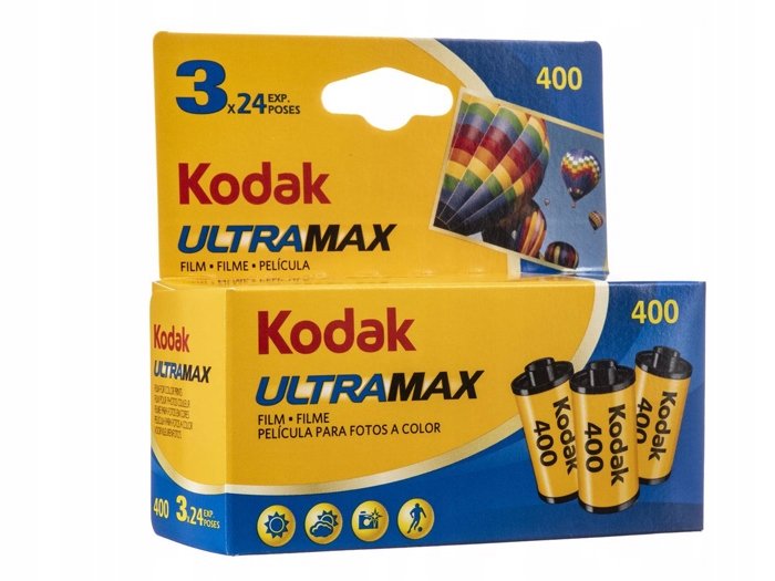 Kodak Film 135 Ultramax Carded 400-24x3