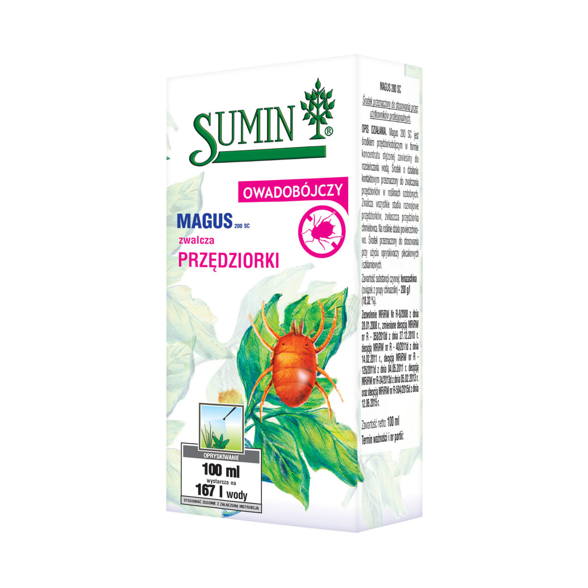 MAGUS 200 SC 100 ML   KKA-00098 Środek przędziorkobójczy