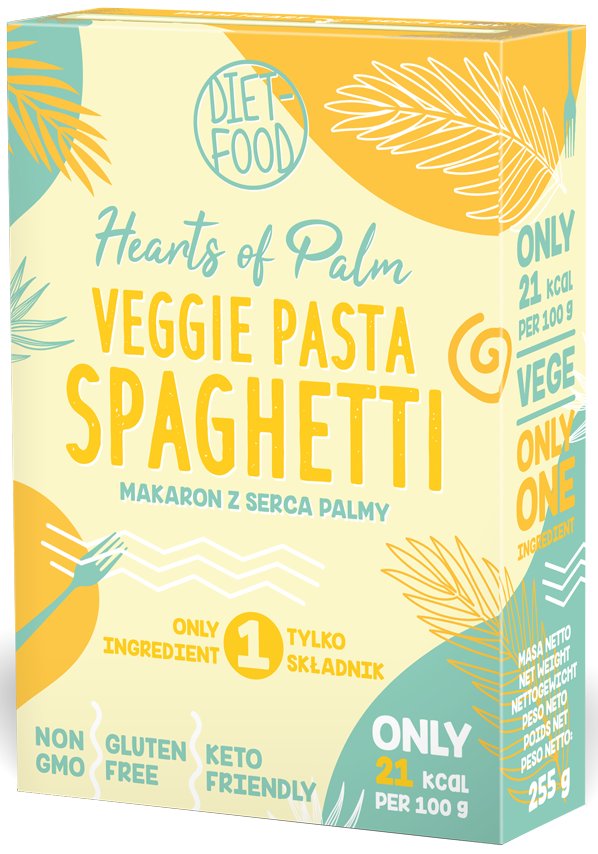Diet-Food Hearts of Palm Veg Pasta Spaghetti 225g