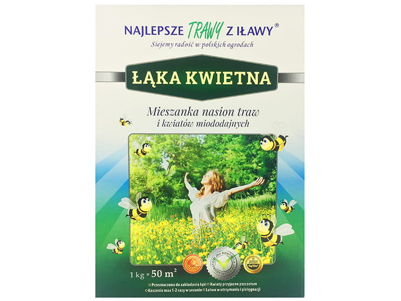 Łąka kwietna mieszanka nasion polne kwiaty 1kg MTS-20-20-20-01-12-R