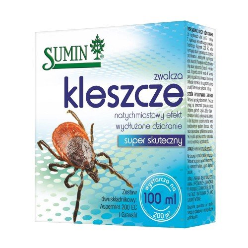 Sumin SHOT 100ML KONCENTRAT DO ZWALCZANIA KLESZCZY