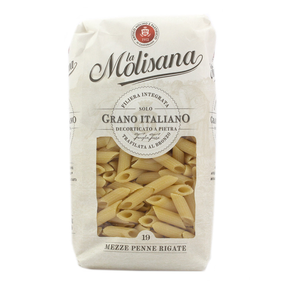 La Molisana Mezze Penne Rigate 19 500 Gr