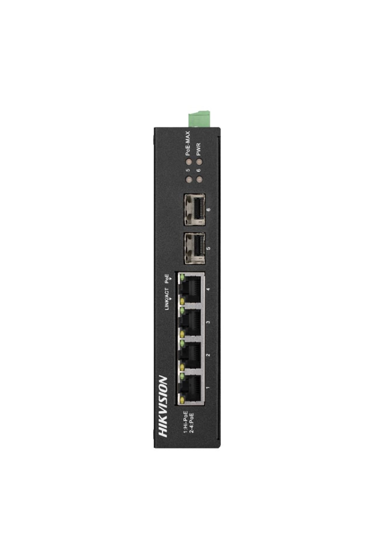 SWITCH POE DS-3T0506HP-E/HS 4-PORTOWY SFP Hikvision